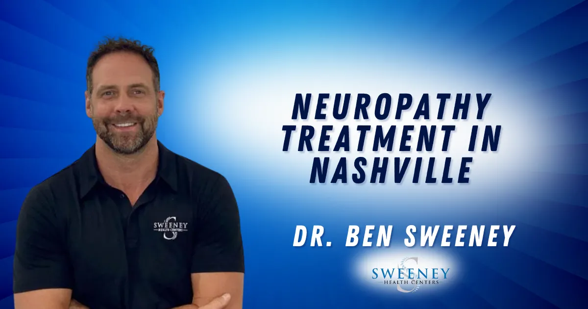 Sweeney Health Centers proudly offers cutting-edge Neuropathy Treatment in Nashville for those suffering from chronic nerve pain, numbness, tingling, or burning sensations. If you're living with peripheral neuropathy and feel like you've tried everything without relief, we offer a proven, drug-free solution tailored to the root cause of your condition. With a comprehensive and individualized approach, we help patients regain control of their lives, reduce symptoms, and avoid invasive procedures or long-term medication use.